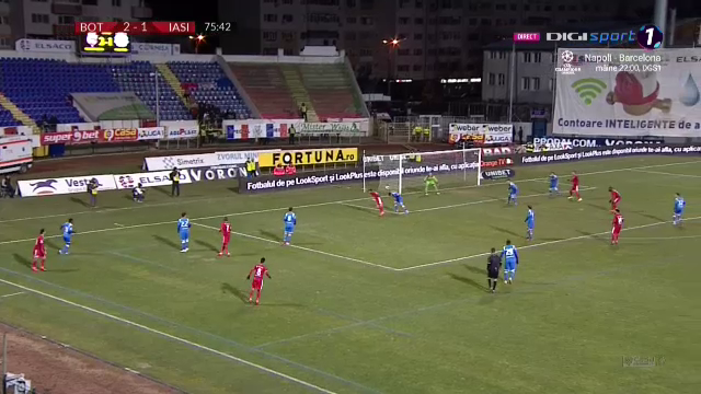 Botosani - Poli Iasi 2-1 | Botosani se impune si urca pe locul 3 in Liga 1 la finalul sezonului regulat! FCSB coboara pe 4_17