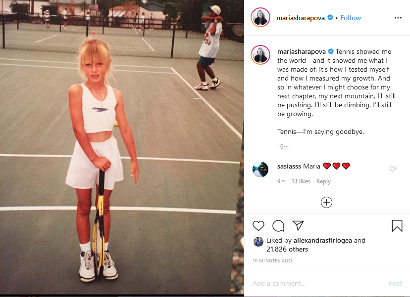 Maria Sharapova a anuntat ca se retrage definitiv din tenis!_2