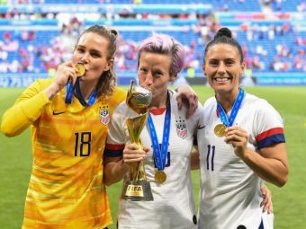 
	Jucatoarele din nationala feminina de fotbal a SUA si-au dat in judecata propria federatie si cer daune de 66 de milioane de dolari!
