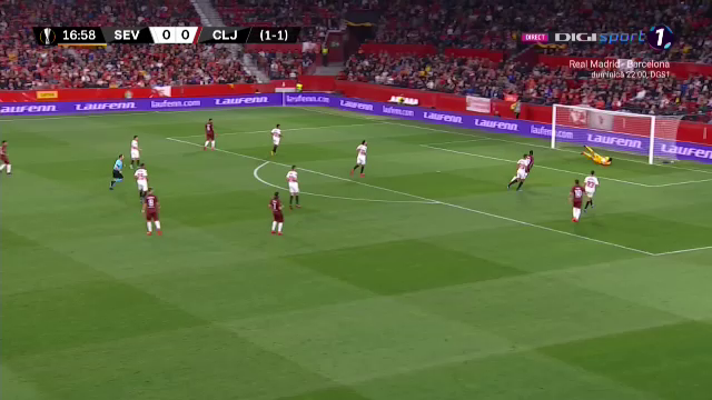 Sevilla - CFR Cluj 0-0 | VAR o trimite pe CFR Cluj acasa dupa ce i-a anulat un gol! Campioana Romaniei paraseste Europa League NEINVINSA_20