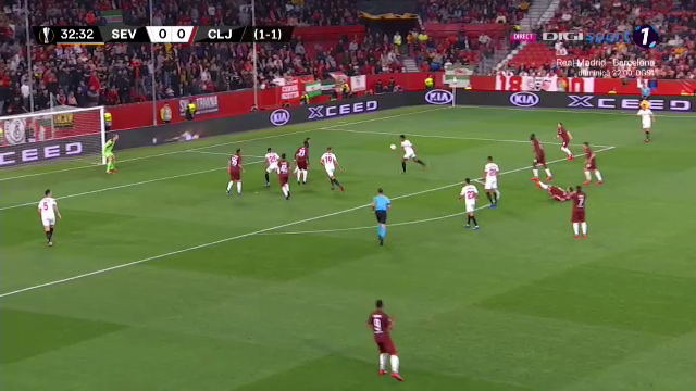 Sevilla - CFR Cluj 0-0 | VAR o trimite pe CFR Cluj acasa dupa ce i-a anulat un gol! Campioana Romaniei paraseste Europa League NEINVINSA_31