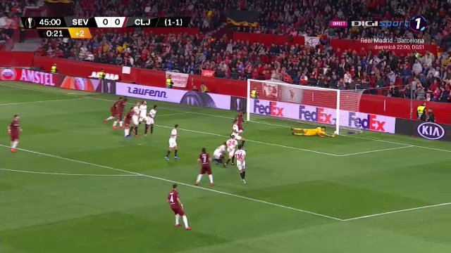 Minutul de aur al CFR-ului la Sevilla! 3 ocazii in cateva zeci de secunde! Cum a ratat CFR-ul golul care o putea trimite in RAI_2
