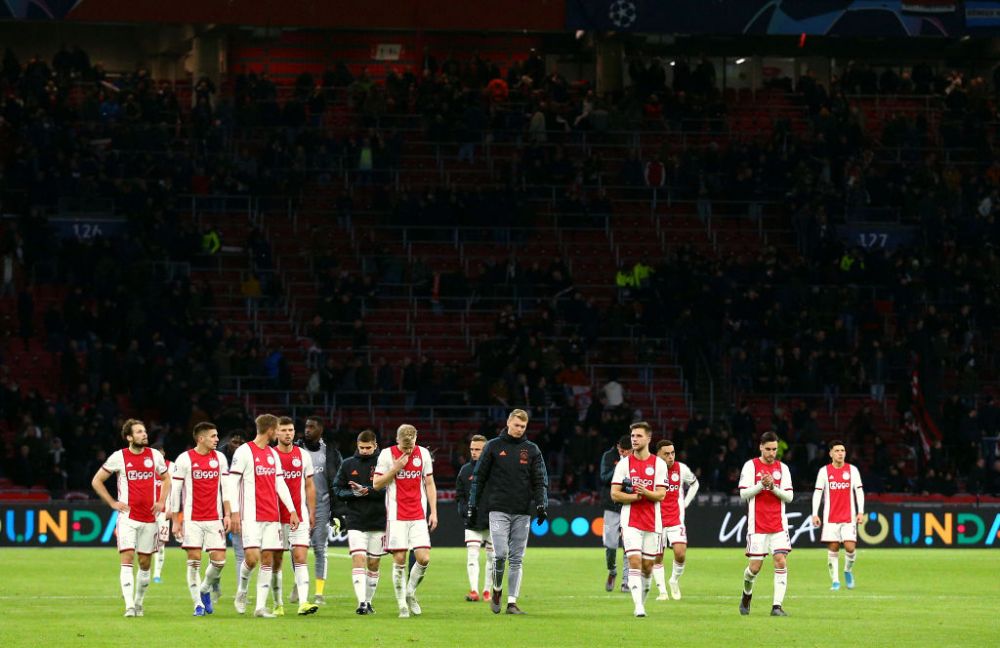 Scene SOCANTE pe Stadionul Johan Cruyff! Fanii lui Ajax au aruncat cu bere pe sotiile si copiii jucatorilor lui Getafe_1