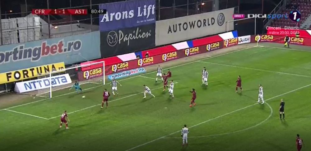 CFR Cluj - Astra 2-1 | Start perfect pentru CFR in primul meci din play-off! Eroul Paun aduce cele 3 puncte clujenilor si o tin la respect pe FCSB_7