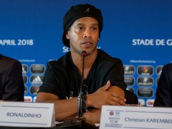 Ronaldinho a fost ARESTAT din nou! Brazilianul are probleme serioase in Paraguay dupa ce a fost prins cu pasaport fals! Imagini din momentul arestului