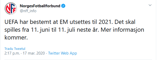 EURO a fost AMANAT cu un an din cauza coronavirusului!!! Islanda - Romania a fost MUTAT! Cand se decide calificarea_2