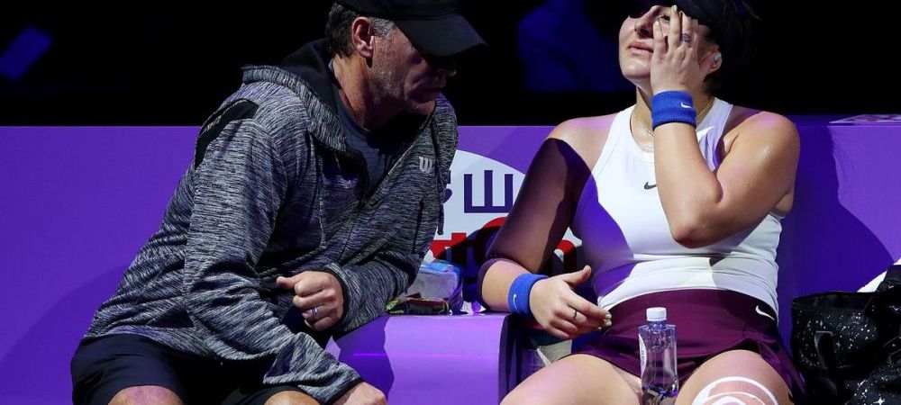 Simona Halep Bianca Andreescu Sever Dron Tenis WTA Turneul Campioanelor