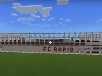
	Un fan a facut stadionul Rapidului pe calculator impreuna cu fiul sau de 5 ani! Noua arena arata SENZATIONAL! VIDEO
