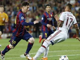 Boateng nu a uitat ziua in care Messi l-a UMILIT, insa l-a ironizat pe argentinian in stil mare! Ce a postat fundasul&nbsp;