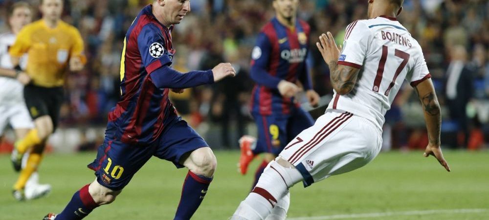 Barcelona Bayern Munchen Jerome Boateng Leo Messi
