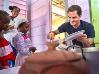 
	Federer face un gest superb! Doneaza un milion de dolari pentru a oferi hrana la 64.000 de copii din Africa
