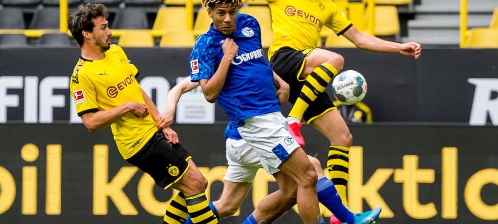 Jean Clair Todibo Borussia Dortmund Erling Haaland schalke