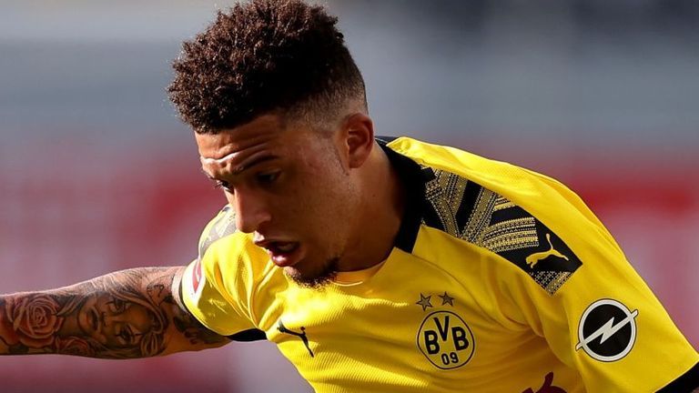 Jadon Sancho amenda Borussia Dortmund Bundesliga coronavirus