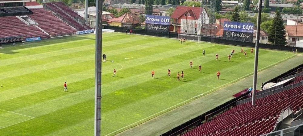 CFR Cluj o va întâlni pe FC Hermannstadt într-un meci amical