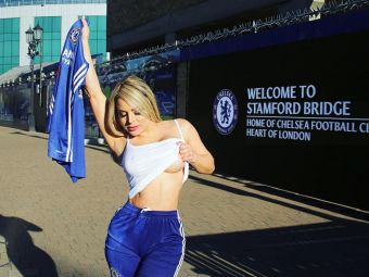 
	Chelsea nu o sa mai piarda NICIODATA! :) Miss Bum Bum promite sa se DEZBRACE daca vor castiga primul meci dupa reluarea Premier League
