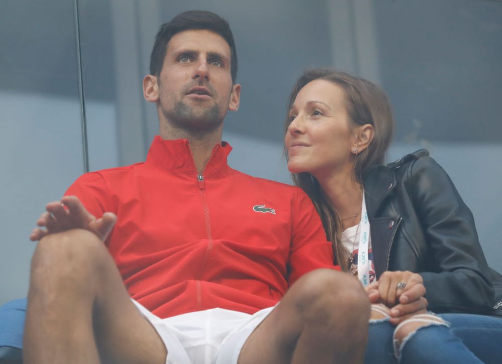 Djokovic IN LOVE! Novak si sotia sa, Jelena, surprinsi intr-un moment de intimitate. Imagini RARE cu tenismenul sarb indragostit_1