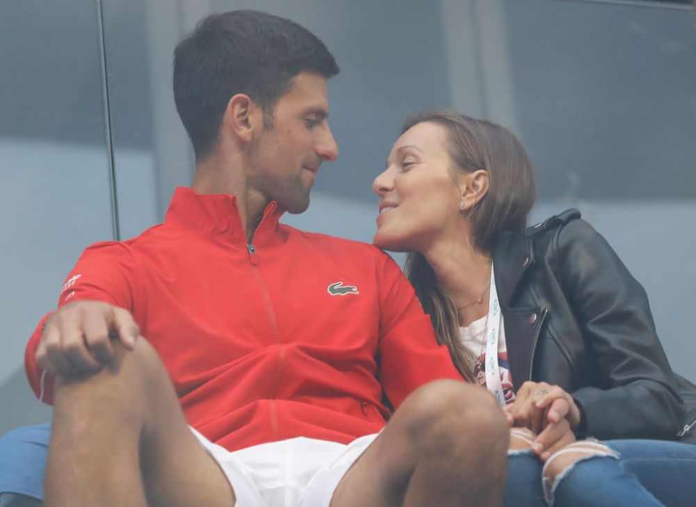 Djokovic IN LOVE! Novak si sotia sa, Jelena, surprinsi intr-un moment de intimitate. Imagini RARE cu tenismenul sarb indragostit_3