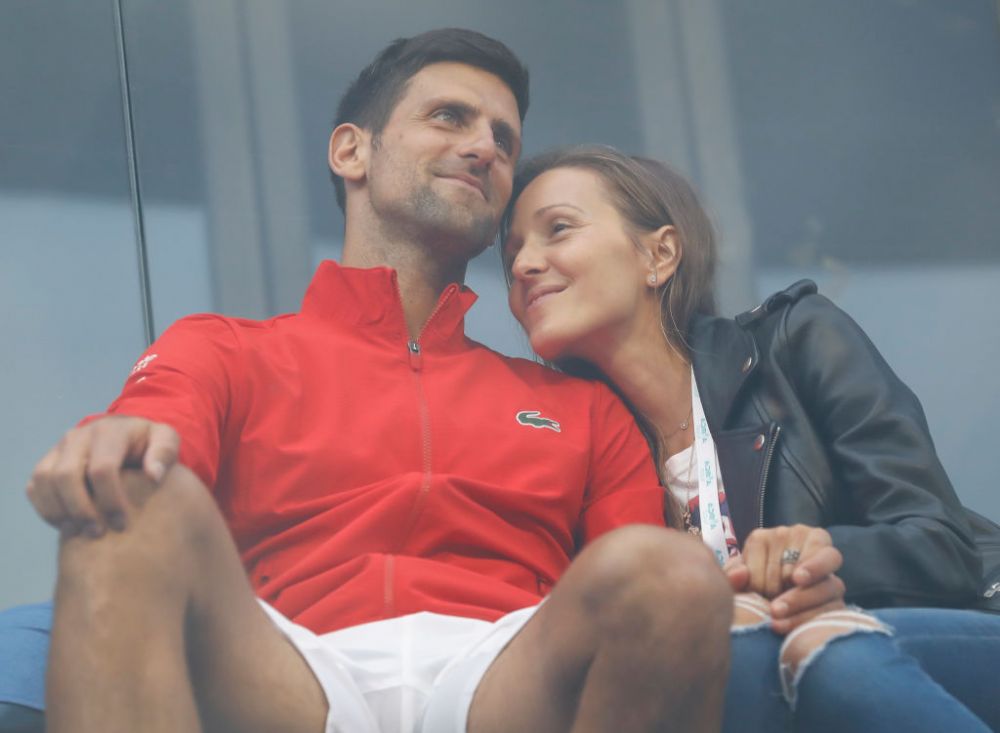 Djokovic IN LOVE! Novak si sotia sa, Jelena, surprinsi intr-un moment de intimitate. Imagini RARE cu tenismenul sarb indragostit_4
