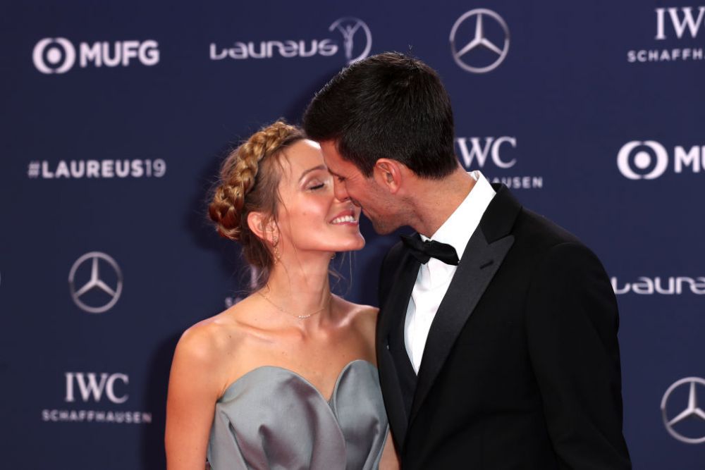 Djokovic IN LOVE! Novak si sotia sa, Jelena, surprinsi intr-un moment de intimitate. Imagini RARE cu tenismenul sarb indragostit_5