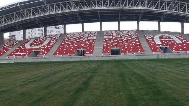 GAFA URIASA la Arad! Muncitorii au uitat ce echipa va juca pe noul stadion si au redenumit-o pe UTA! Ce eroare au facut_2