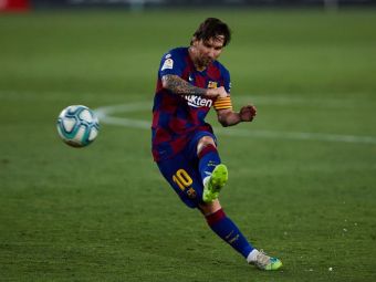 Singurul mod in care il poti &quot;opri&quot; pe Leo Messi! Imaginea zilei vine din Spania! Cum a aratat zidul Sevillei la o lovitura libera&nbsp;