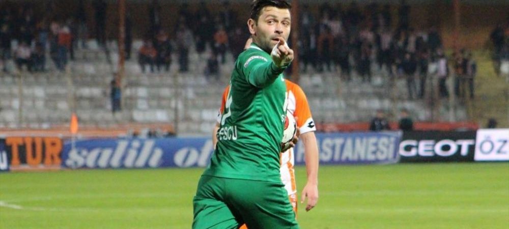 Raul Rusescu a inscris un nou gol in Turcia! Atacantul lui Giresunspor a ajuns la 12 reusite si e al doilea cel mai bun marcator din campionat