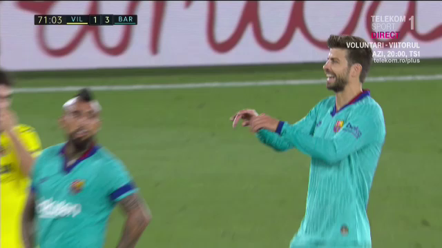 "Sunt jocurile facute!" Reactia INCREDIBILA a lui Pique dupa ce VAR i-a anulat un gol lui Messi! Fundasul a uitat TOT la final: "Nu-mi amintesc, nu stiu." :)_1
