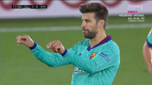 "Sunt jocurile facute!" Reactia INCREDIBILA a lui Pique dupa ce VAR i-a anulat un gol lui Messi! Fundasul a uitat TOT la final: "Nu-mi amintesc, nu stiu." :)_3