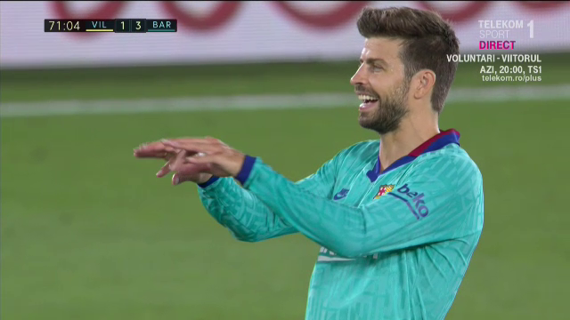 "Sunt jocurile facute!" Reactia INCREDIBILA a lui Pique dupa ce VAR i-a anulat un gol lui Messi! Fundasul a uitat TOT la final: "Nu-mi amintesc, nu stiu." :)_4