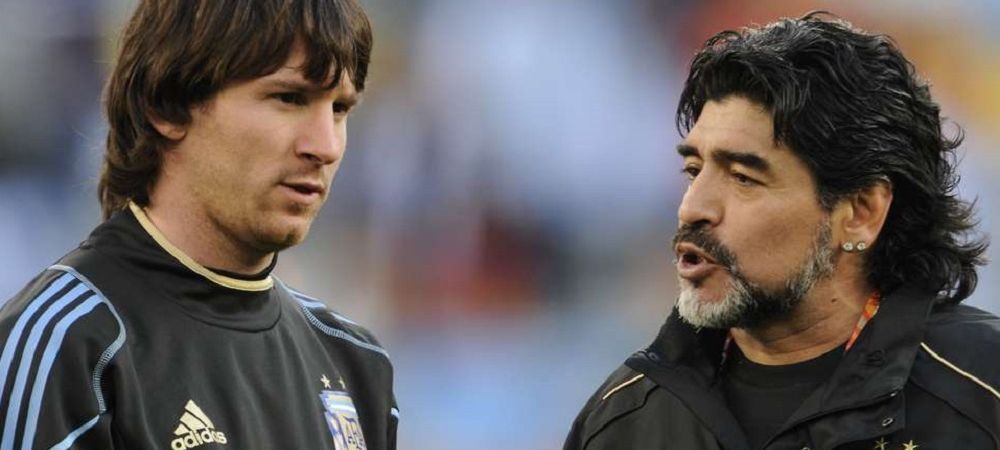 maradona Argentina comparatie Lionel Messi