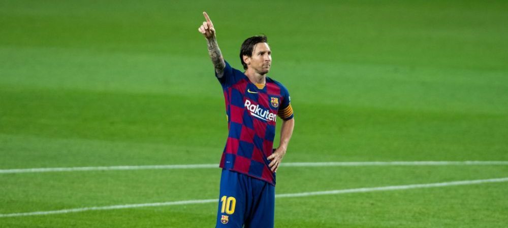 Leo Messi Barcelona la liga Valladoid