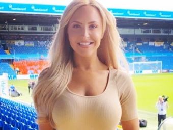 
	Pericol SEXY in Premier League! Blonda care a promovat cu Leeds United va da FOC stadioanelor. Nimeni nu se va mai uita la fotbal!
