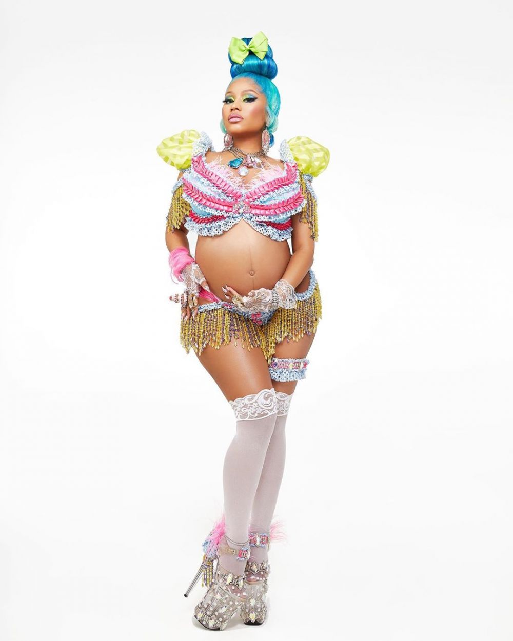 Nicki Minaj este gravida! Primele imagini cu burtica starului american_1
