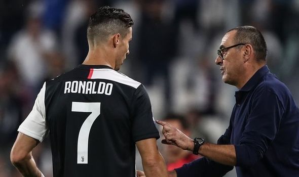 Juventus FC Cristiano Ronaldo juve Maurizio Sarri Serie A