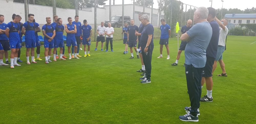 Primele IMAGINI cu Mircea Lucescu la antrenamentele lui Dinamo Kiev! Cum au reactionat jucatorii _1
