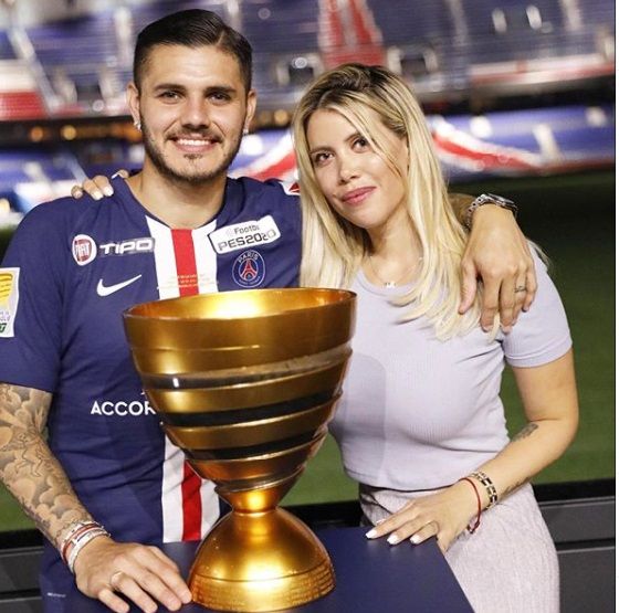 Inca o Cupa pentru Wanda! Cum a sarbatorit sotia lui Mauro Icardi TRIPLA de senzatie a PSG-ului_1