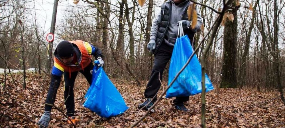 plogging curatenie ecologie Plogging pentru Romania sport