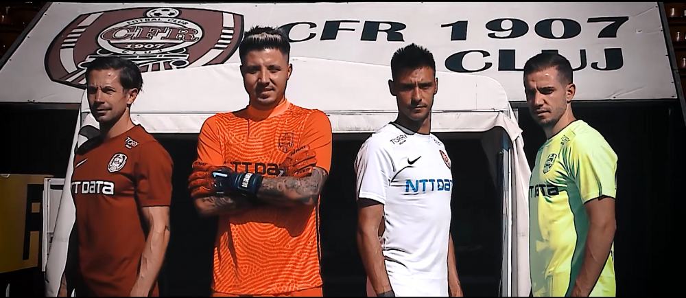 CFR Cluj Nike sponsor oficial CFR