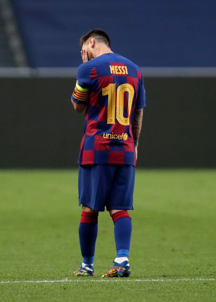 Imaginile SUFERINTEI lui Messi! Leo, doborat dupa o repriza de COSMAR in fata lui Bayern! Cum a fost surprins ZEUL Barcelonei_3