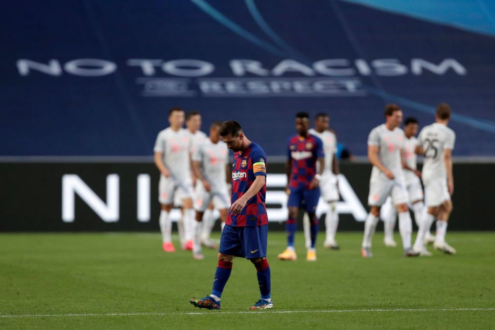 Imaginile SUFERINTEI lui Messi! Leo, doborat dupa o repriza de COSMAR in fata lui Bayern! Cum a fost surprins ZEUL Barcelonei_5