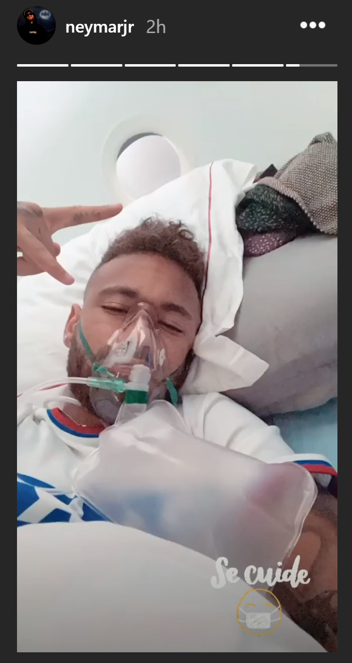 PANICA LA PSG inainte de finala Champions League! Imaginea cu Neymar care ii face pe fani sa TREMURE! S-a pozat pe patul de spital_2