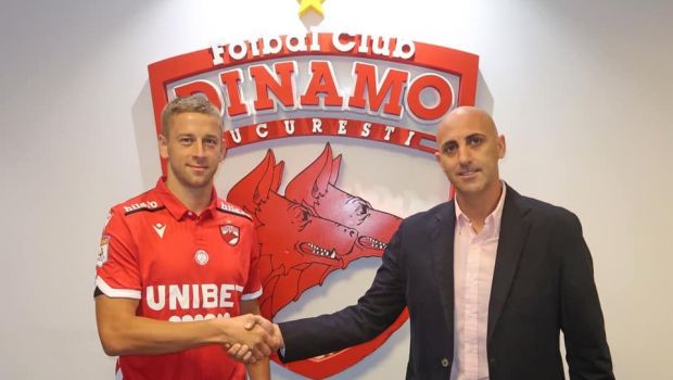 
	Primul transfer extern pentru Dinamo dupa venirea spaniolilor! Jucatorul a fost prezentat oficial. Janusz Gol e anuntat ca o mare lovitura: ce salariu urias pentru Liga 1 are
