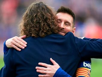 
	Legenda Puyol, primul mesaj dupa anuntul ca Messi a cerut sa plece gratis de la Barcelona: &quot;Sa stii asta, prietene!&quot; Ce a facut Luis Suarez dupa ce a vazut tweetul
