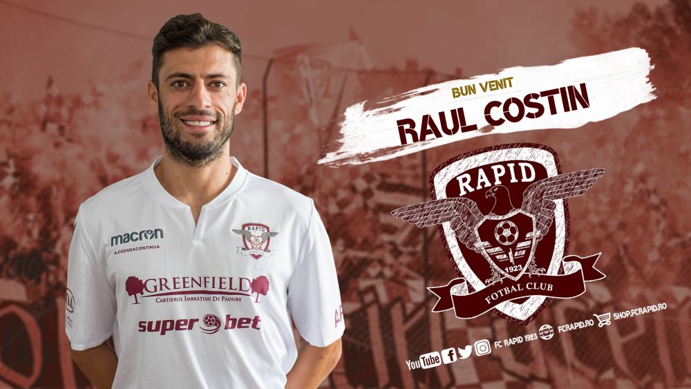 Rapid a mai transferat un jucator! Raul Costin se intoarce dupa 4 ani de la ultima promovare a giulestenilor!_2