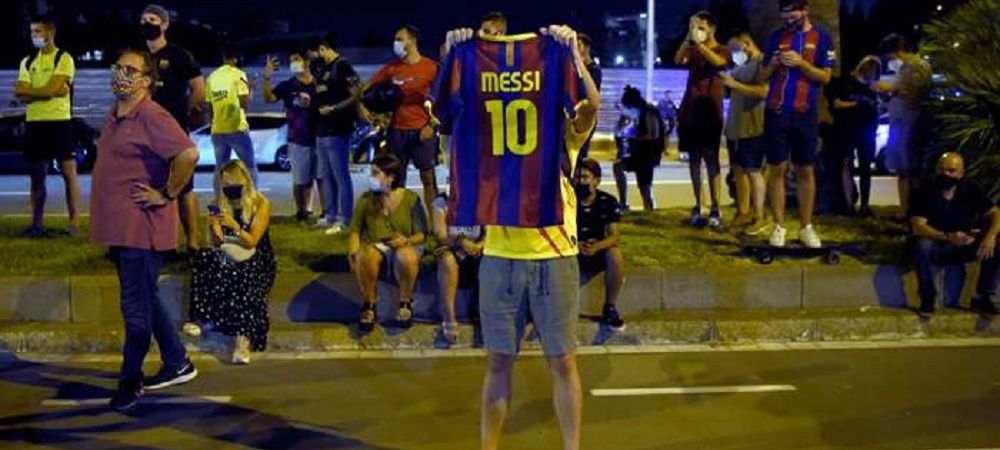 Barcelona Camp Nou messi suporteri Transfer