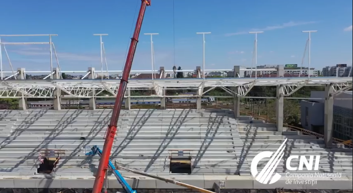 Imagini spectaculoase cu noul stadion al Rapidului! In ce stadiu sunt lucrarile din Giulesti. GALERIE FOTO_1