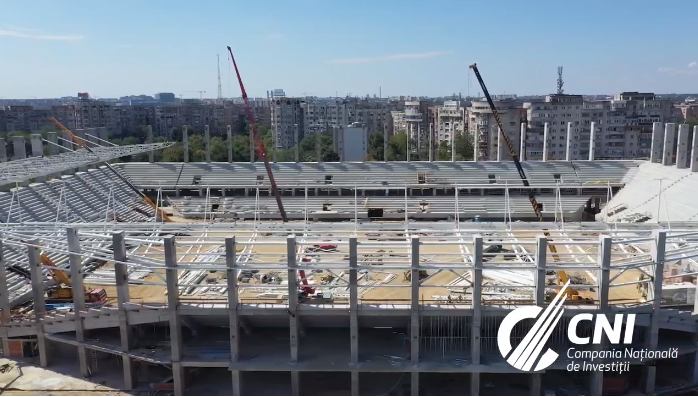 Imagini spectaculoase cu noul stadion al Rapidului! In ce stadiu sunt lucrarile din Giulesti. GALERIE FOTO_2