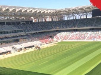 
	E GATA! Noul Steaua arata FANTASTIC: s-au pus gazonul si bancile de rezerve! Cum arata stadionul de 100 de milioane de euro al Stelei
