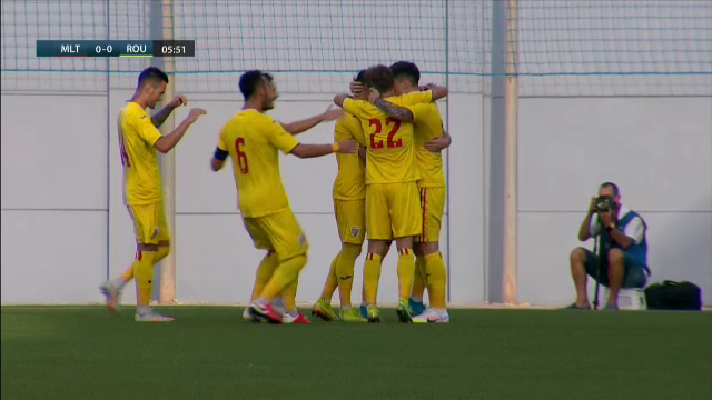 MALTA 0-3 ROMANIA | Tineretul straluceste! Doua victorii cu 3 goluri marcate pentru Romania la prima actiune cu Mutu pe banca! AICI VIDEO cu tot ce s-a intamplat_6