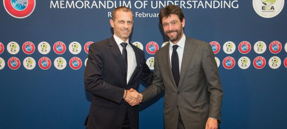 UEFA Andrea Agnelli Juventus